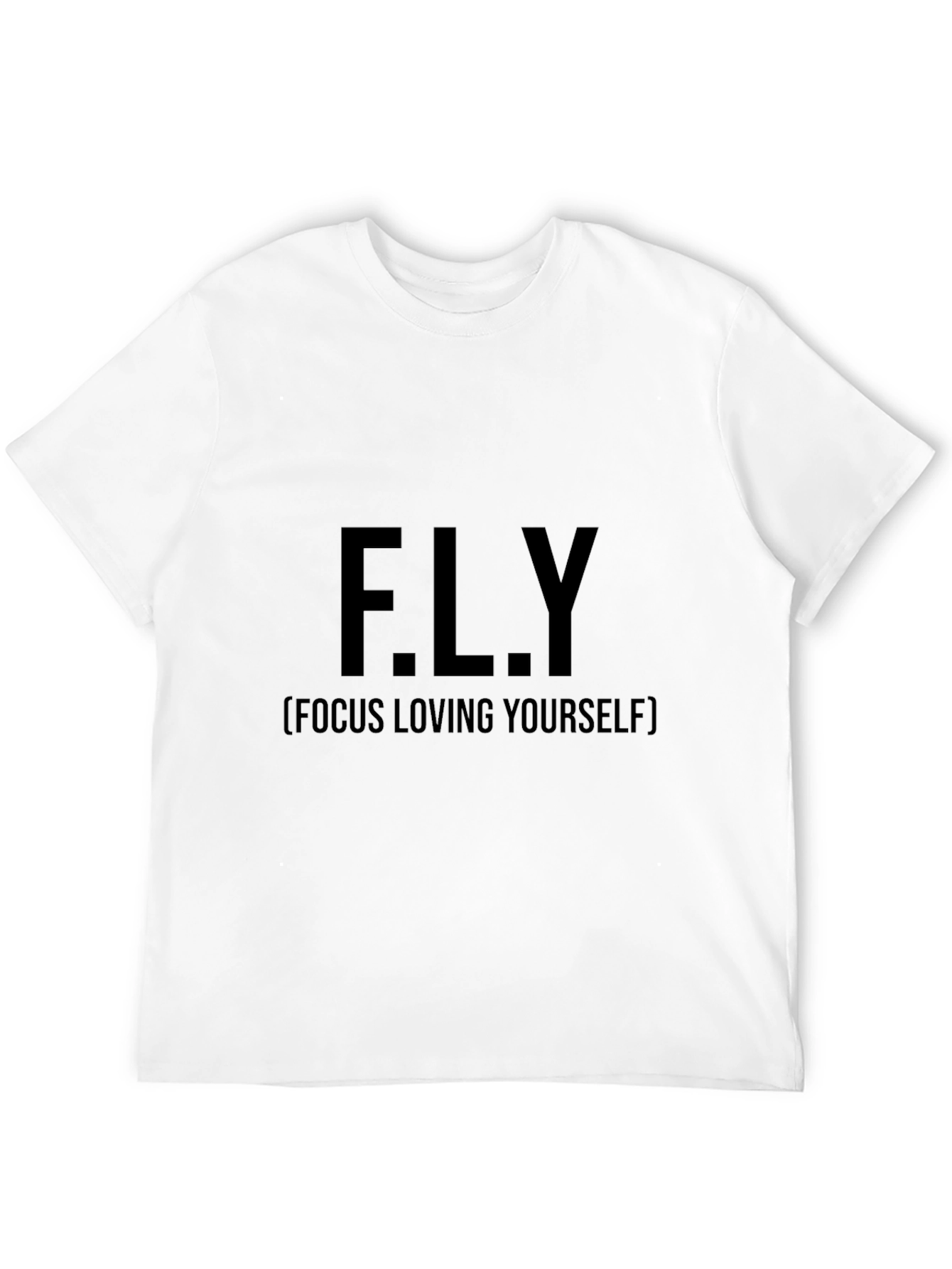 F.L.Y (Focus Loving Yourself) Black T-Shirt