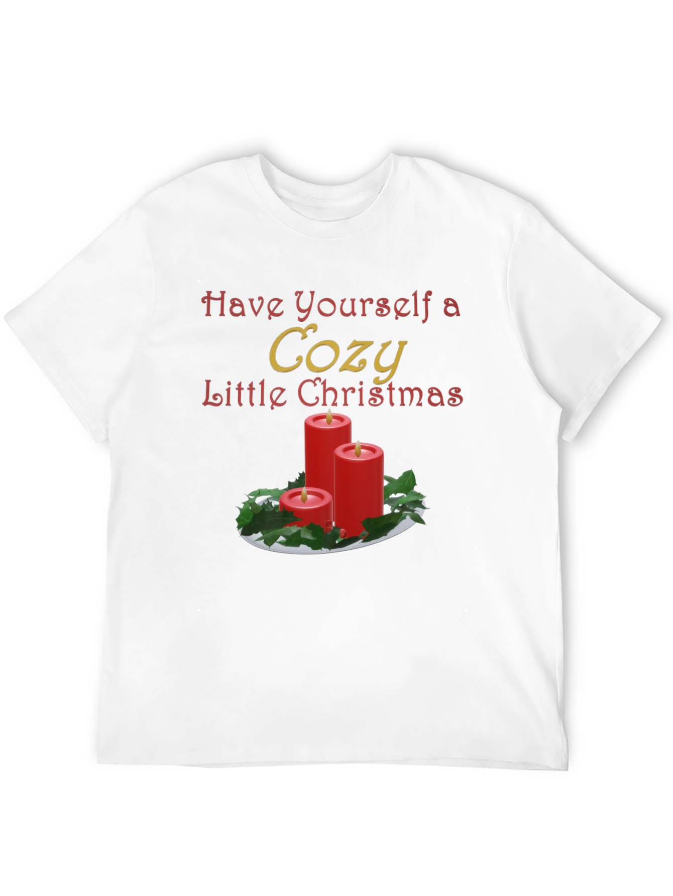 Cozy Christmas Candle T-Shirt