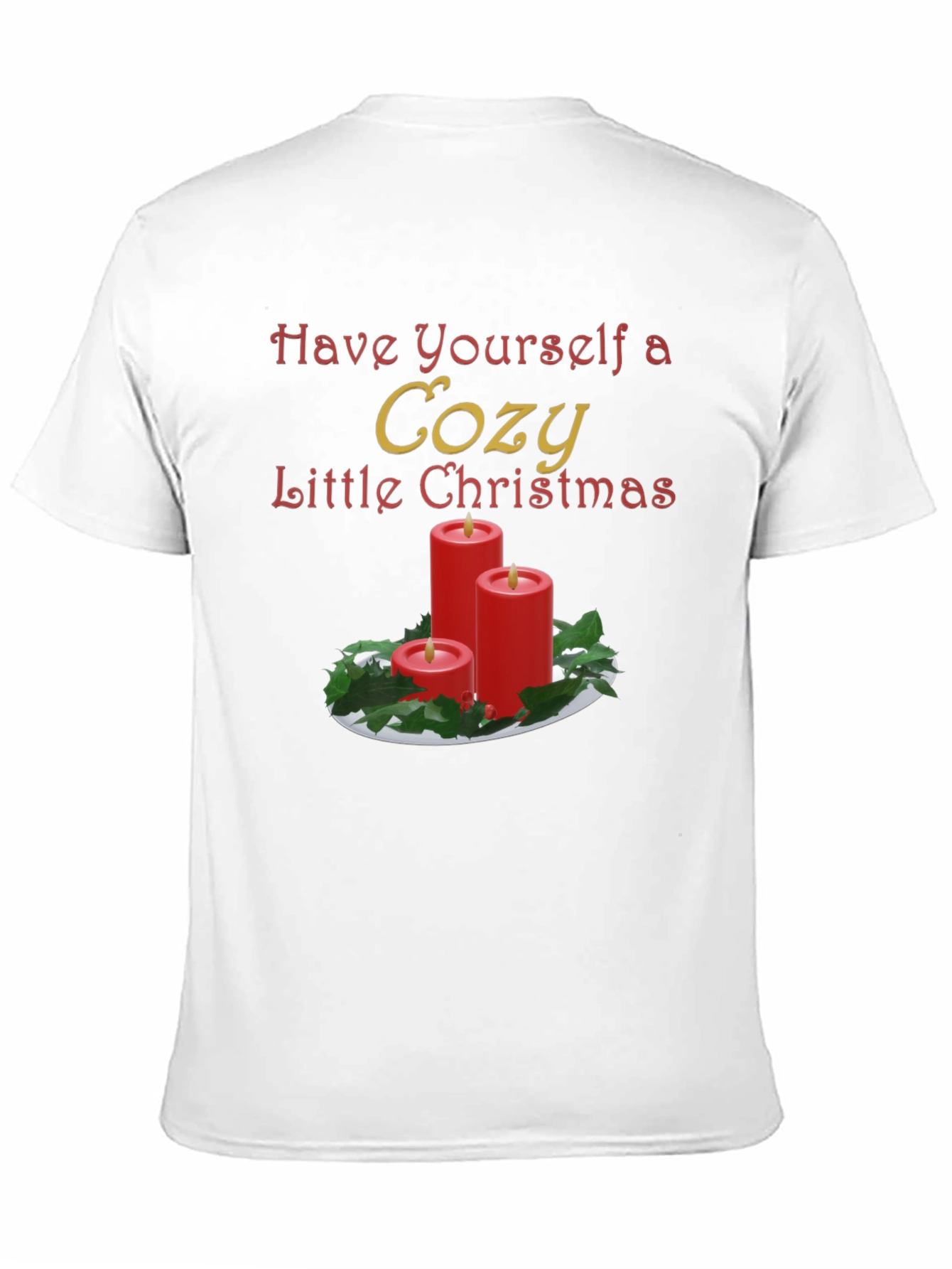 Cozy Christmas Candle T-Shirt