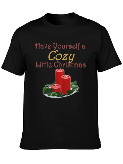 Cozy Christmas Candle T-Shirt