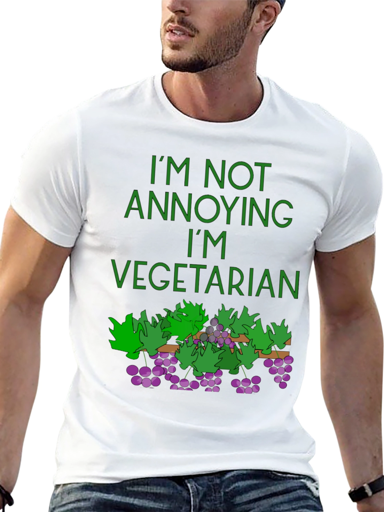 Vegetarian Graphic T-Shirt