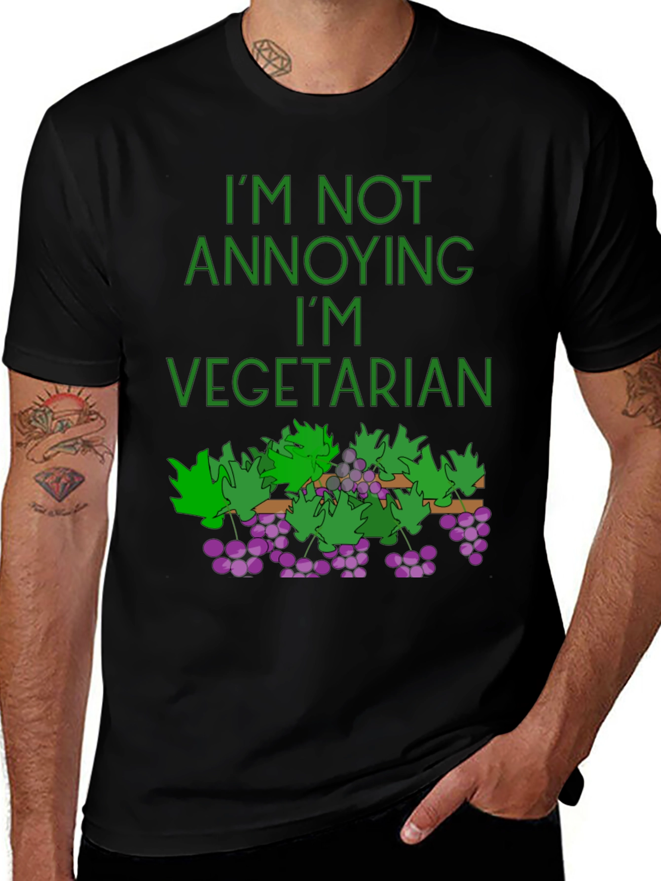 Vegetarian Graphic T-Shirt