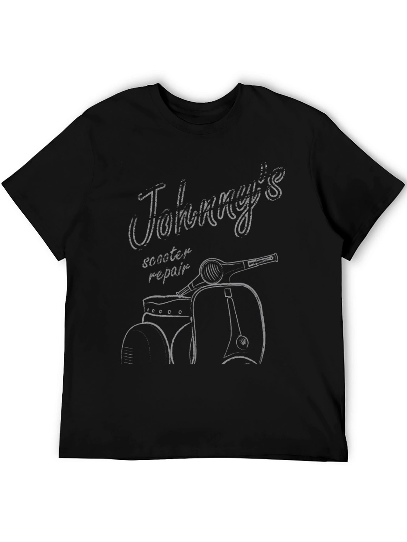 Johnnys Scooter Repair Graphic Tee
