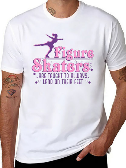 Figure Skaters T-Shirt - Land on Your Feet