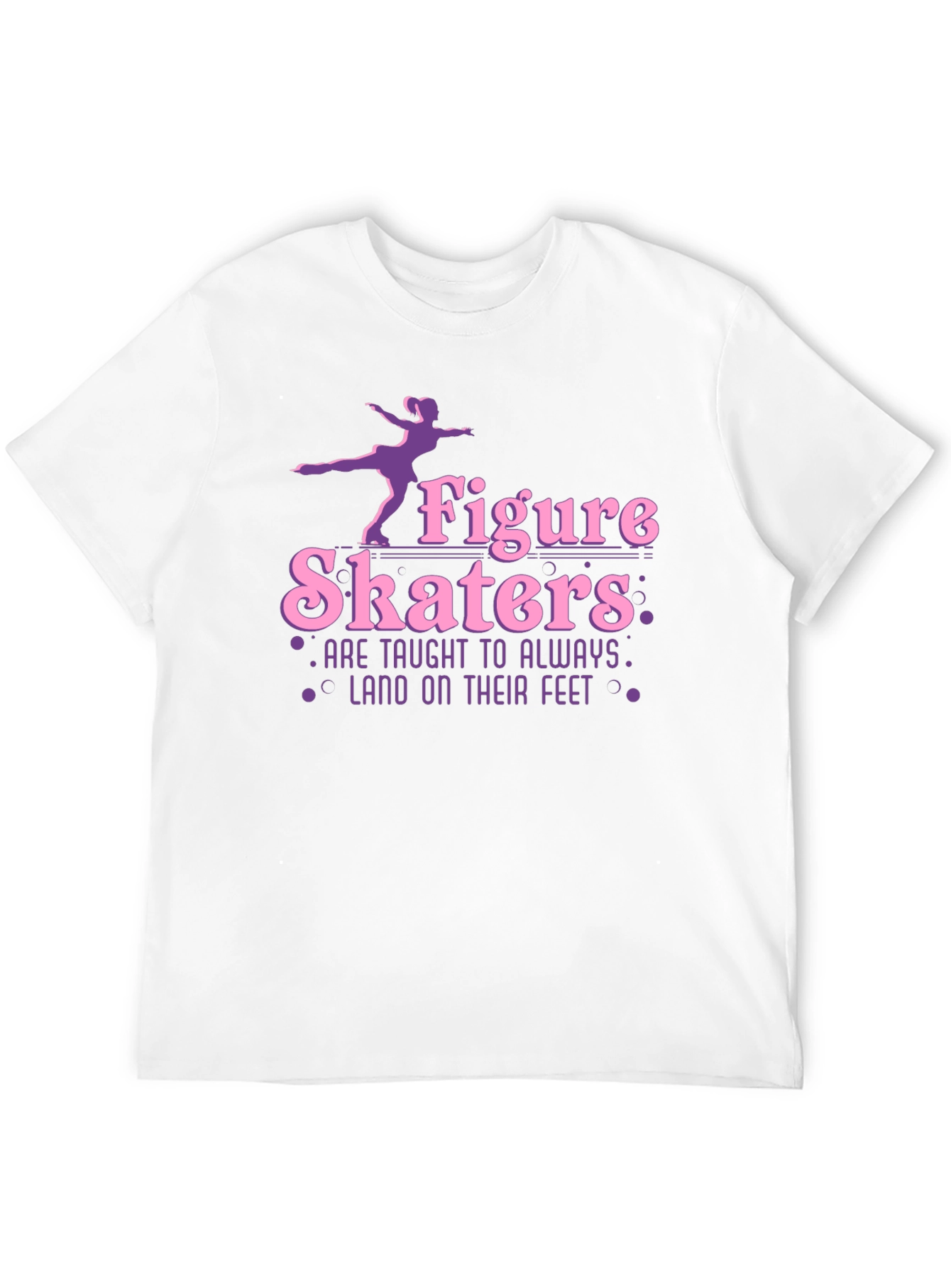 Figure Skaters T-Shirt - Land on Your Feet