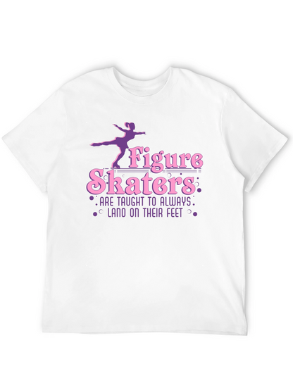 Figure Skaters T-Shirt - Land on Your Feet