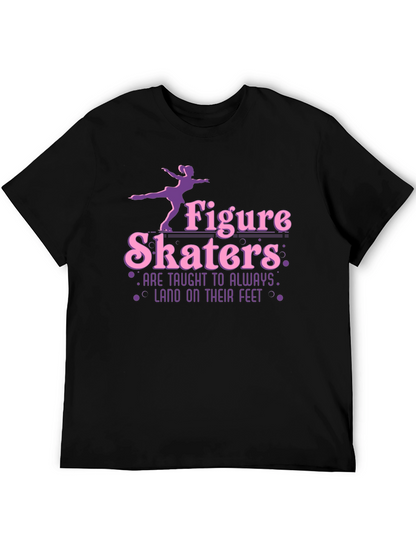 Figure Skaters T-Shirt - Land on Your Feet