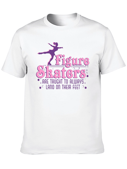 Figure Skaters T-Shirt - Land on Your Feet