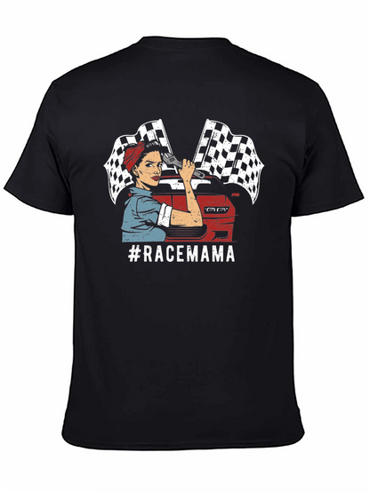 Race Mama T-Shirt - Automotive Mechanic Design