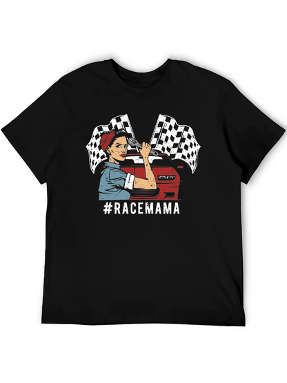Race Mama T-Shirt - Automotive Mechanic Design