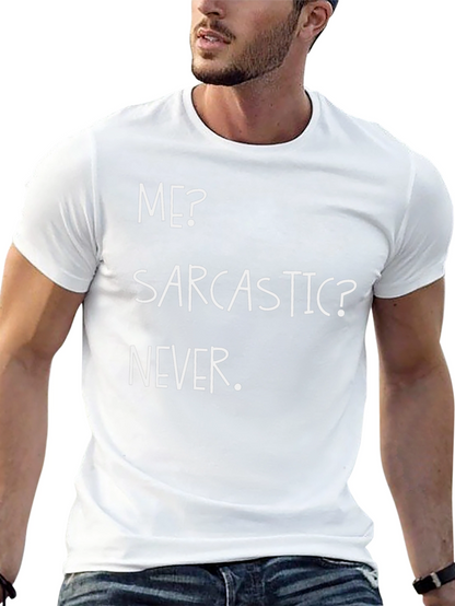 Funny Sarcastic Humor T-Shirt - Black