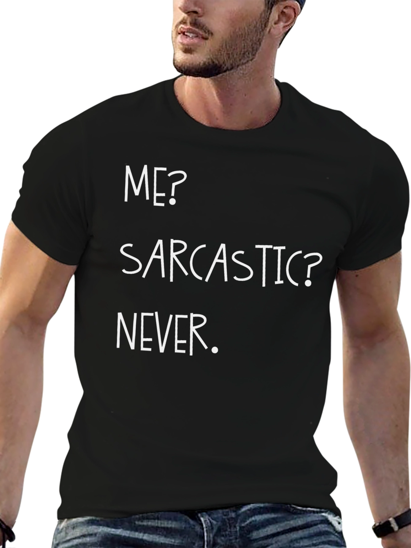 Funny Sarcastic Humor T-Shirt - Black
