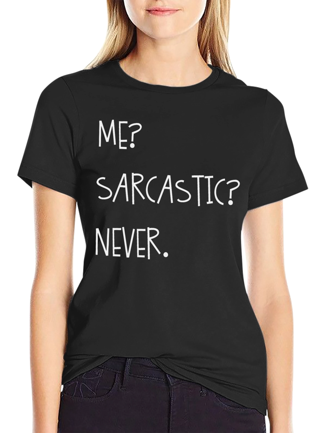 Funny Sarcastic Humor T-Shirt - Black