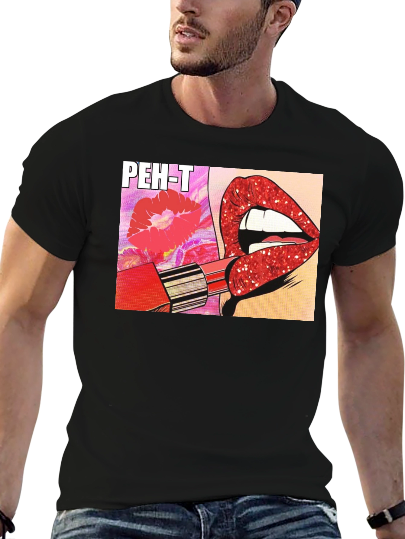 PEH-T Lips Graphic T-Shirt