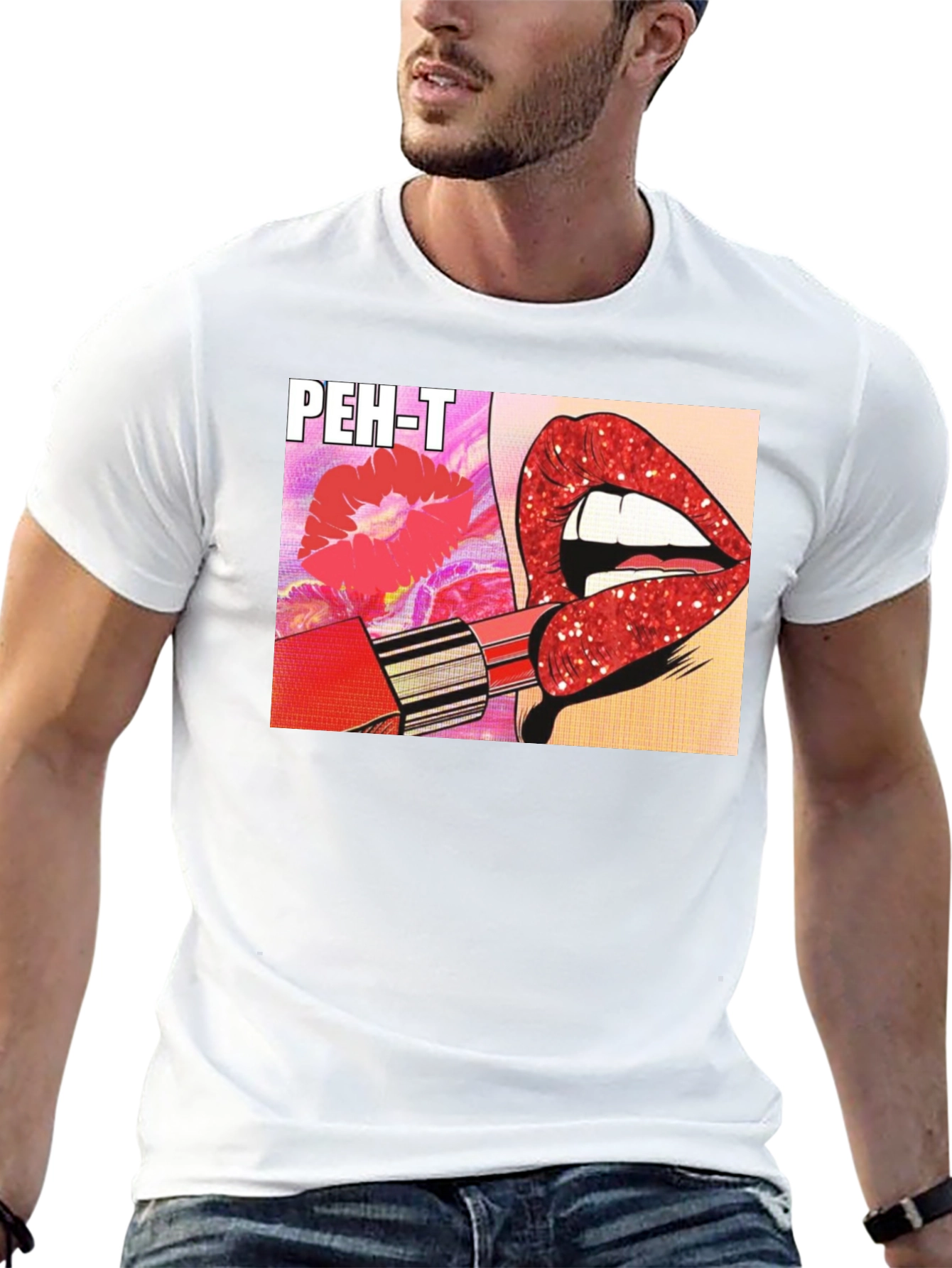 PEH-T Lips Graphic T-Shirt