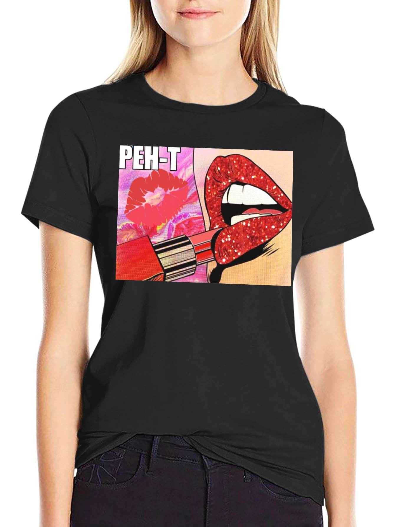 PEH-T Lips Graphic T-Shirt