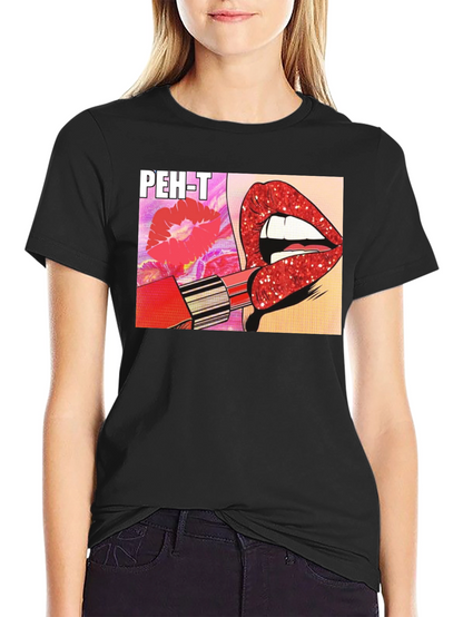 PEH-T Lips Graphic T-Shirt