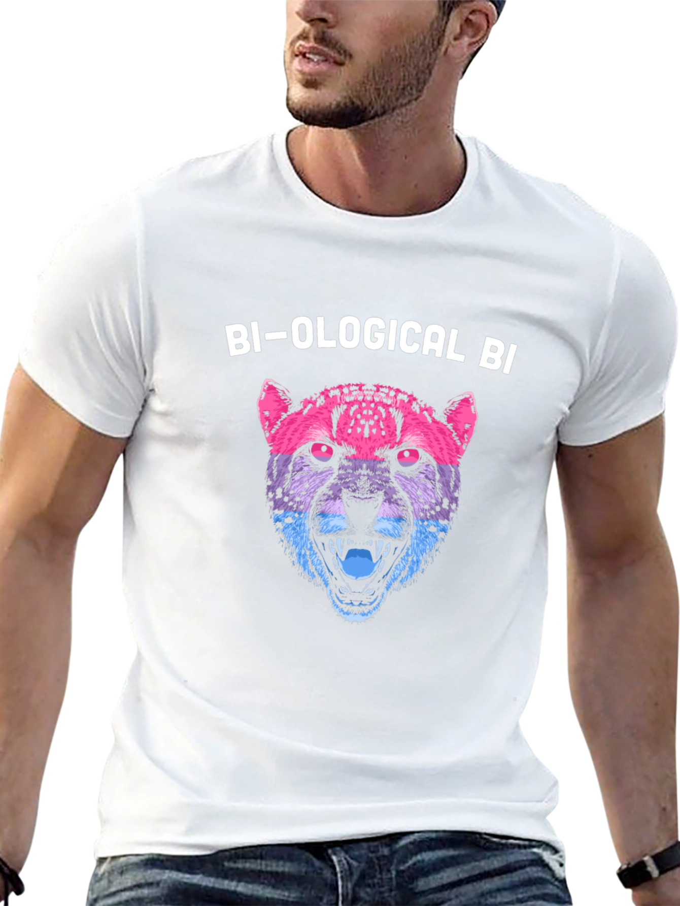 Bi-Ological Bi Cheetah T-Shirt