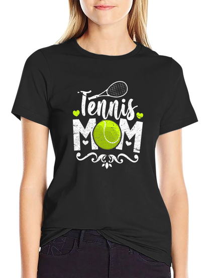 Tennis Mom T-Shirt - Sporty & Stylish Tee