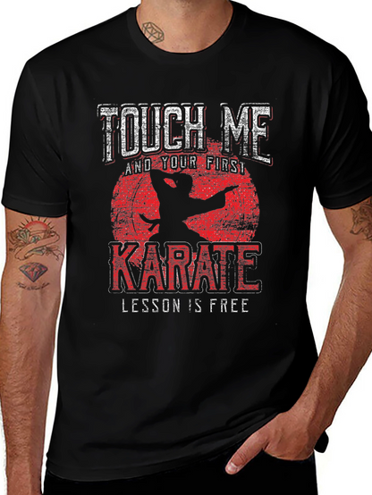 Karate First Lesson Free Graphic Tee