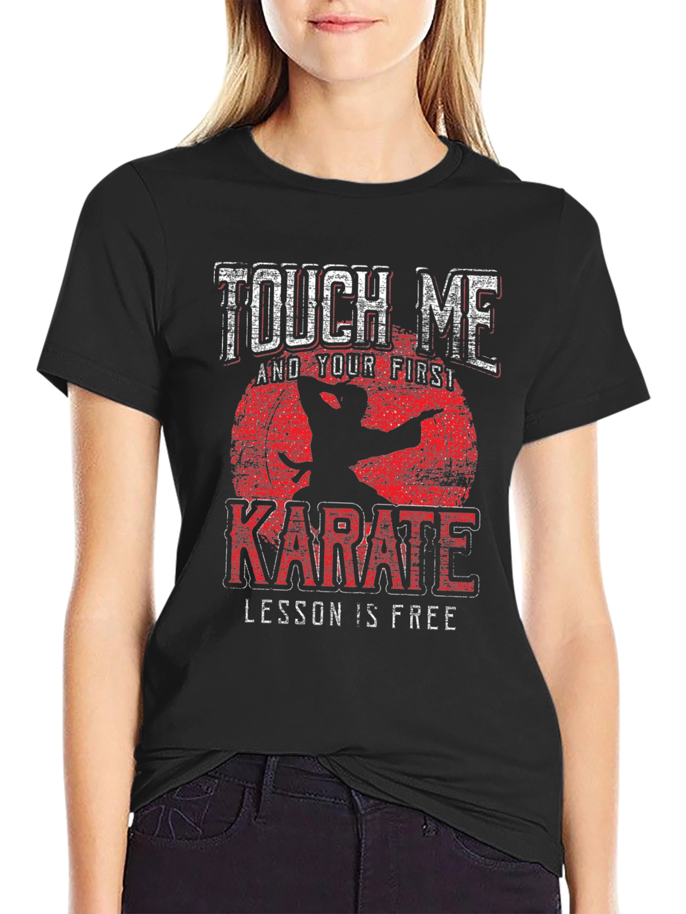 Karate First Lesson Free Graphic Tee