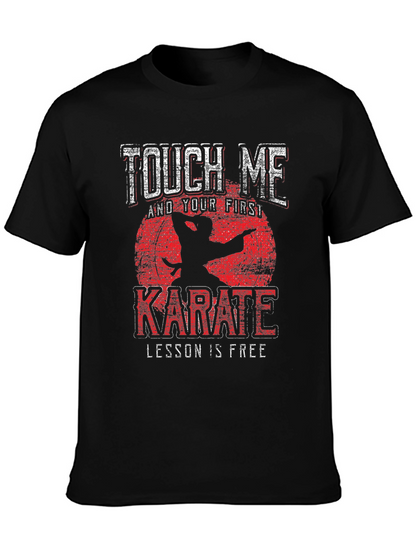 Karate First Lesson Free Graphic Tee
