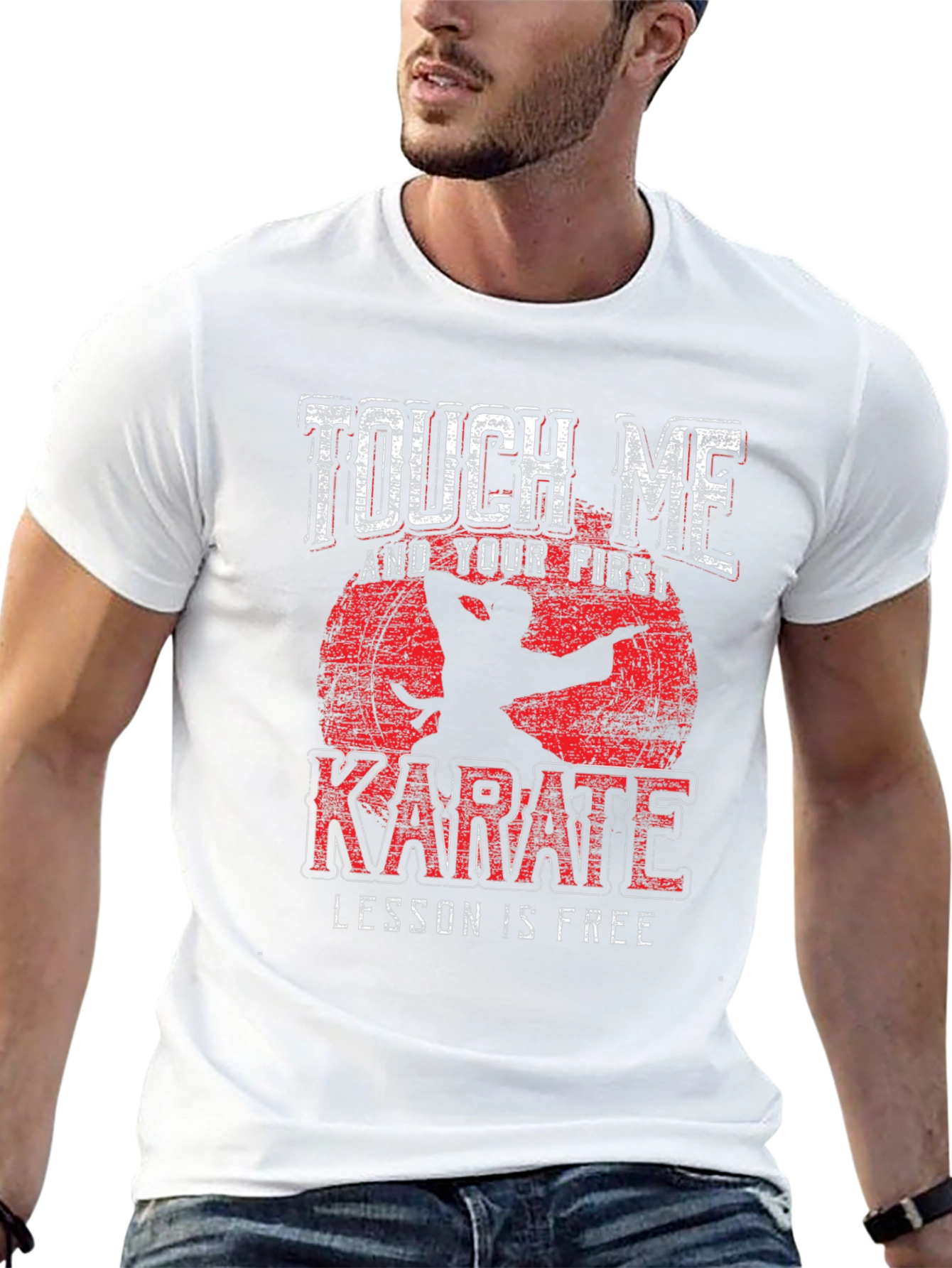 Karate First Lesson Free Graphic Tee