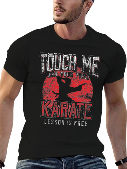 Karate First Lesson Free Graphic Tee