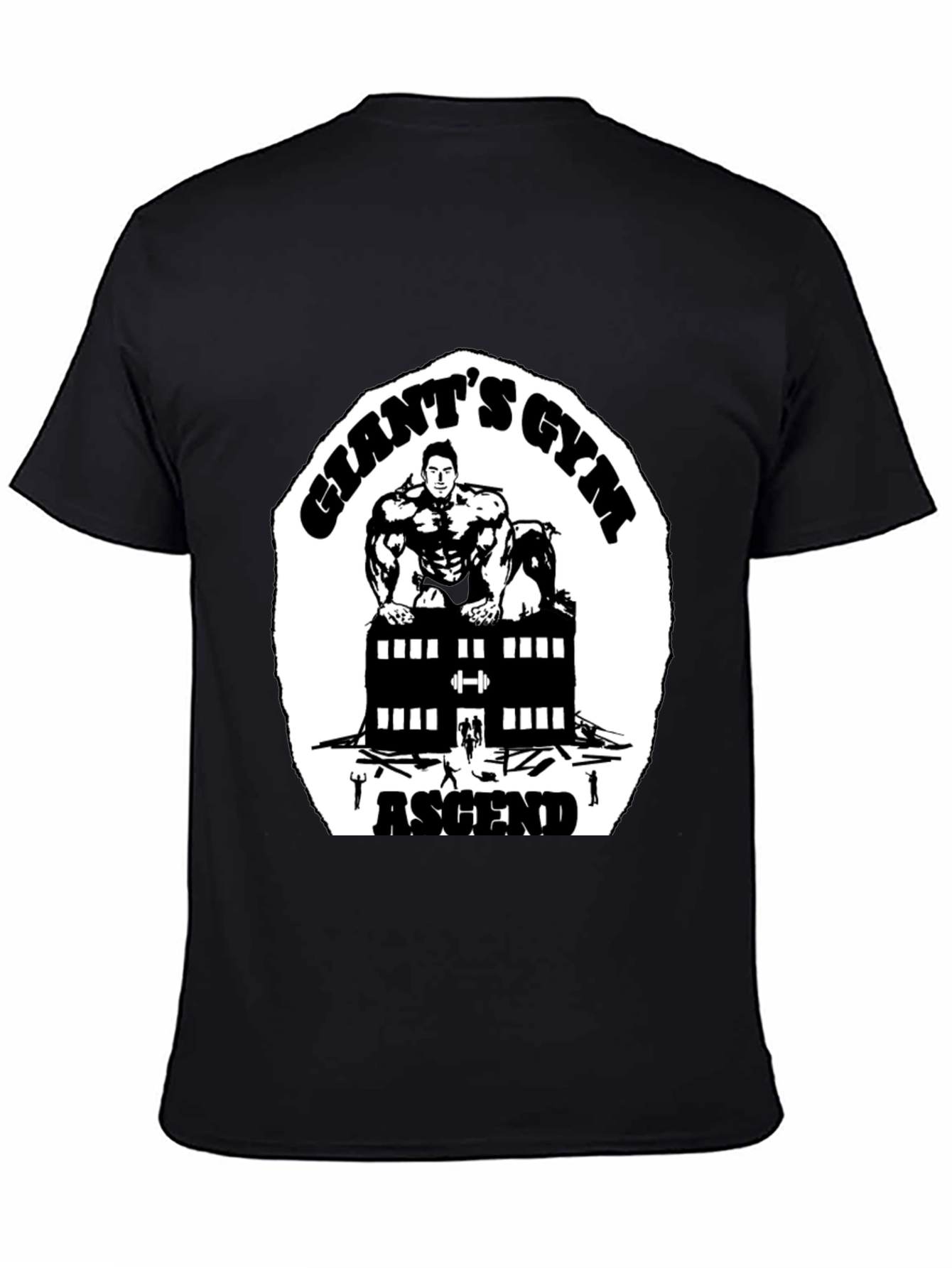 Giants Gym Ascend Black T-Shirt