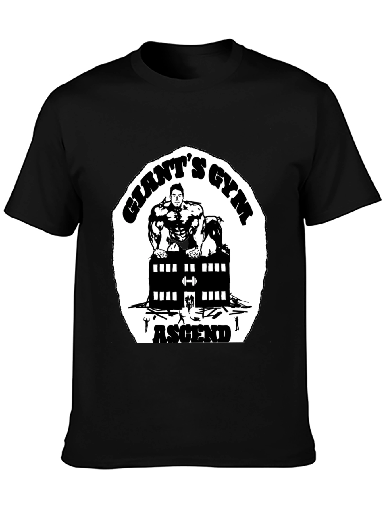 Giants Gym Ascend Black T-Shirt