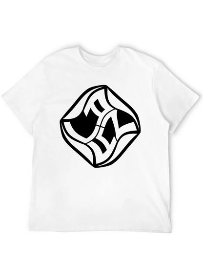 Modern Graphic Tee - Stylish Black Design