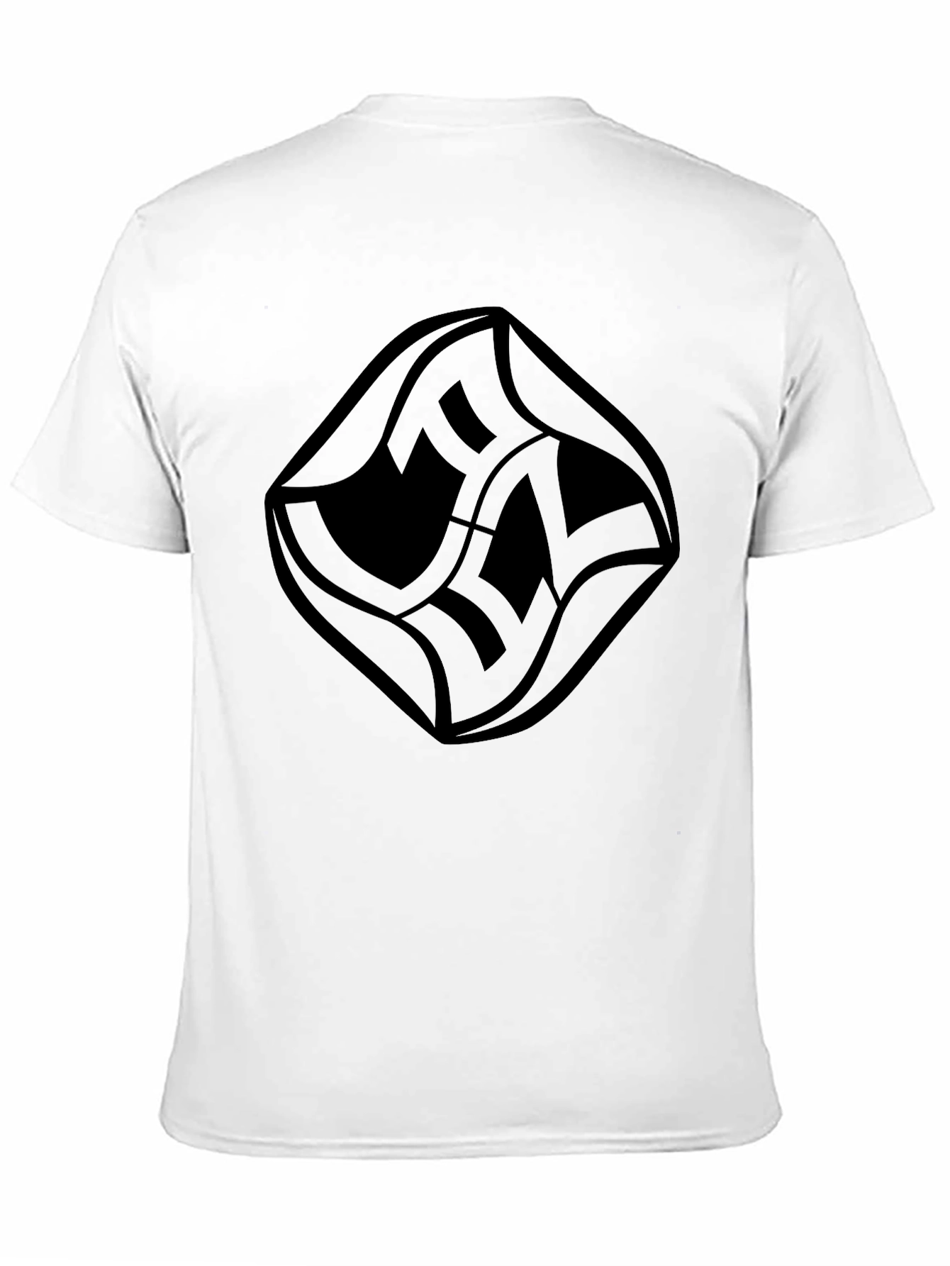 Modern Graphic Tee - Stylish Black Design