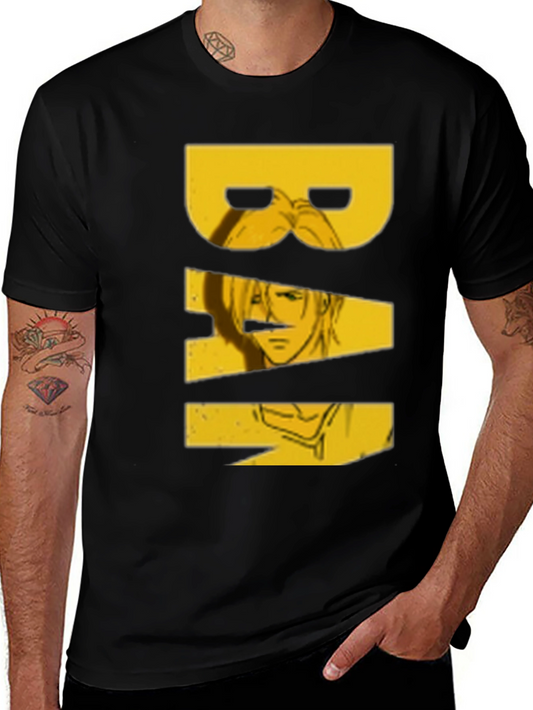 Black Graphic Print T-Shirt