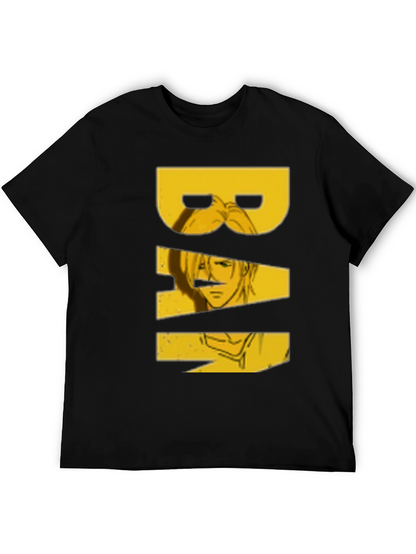 Black Graphic Print T-Shirt
