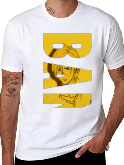 Black Graphic Print T-Shirt