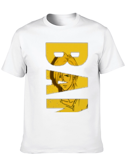 Black Graphic Print T-Shirt