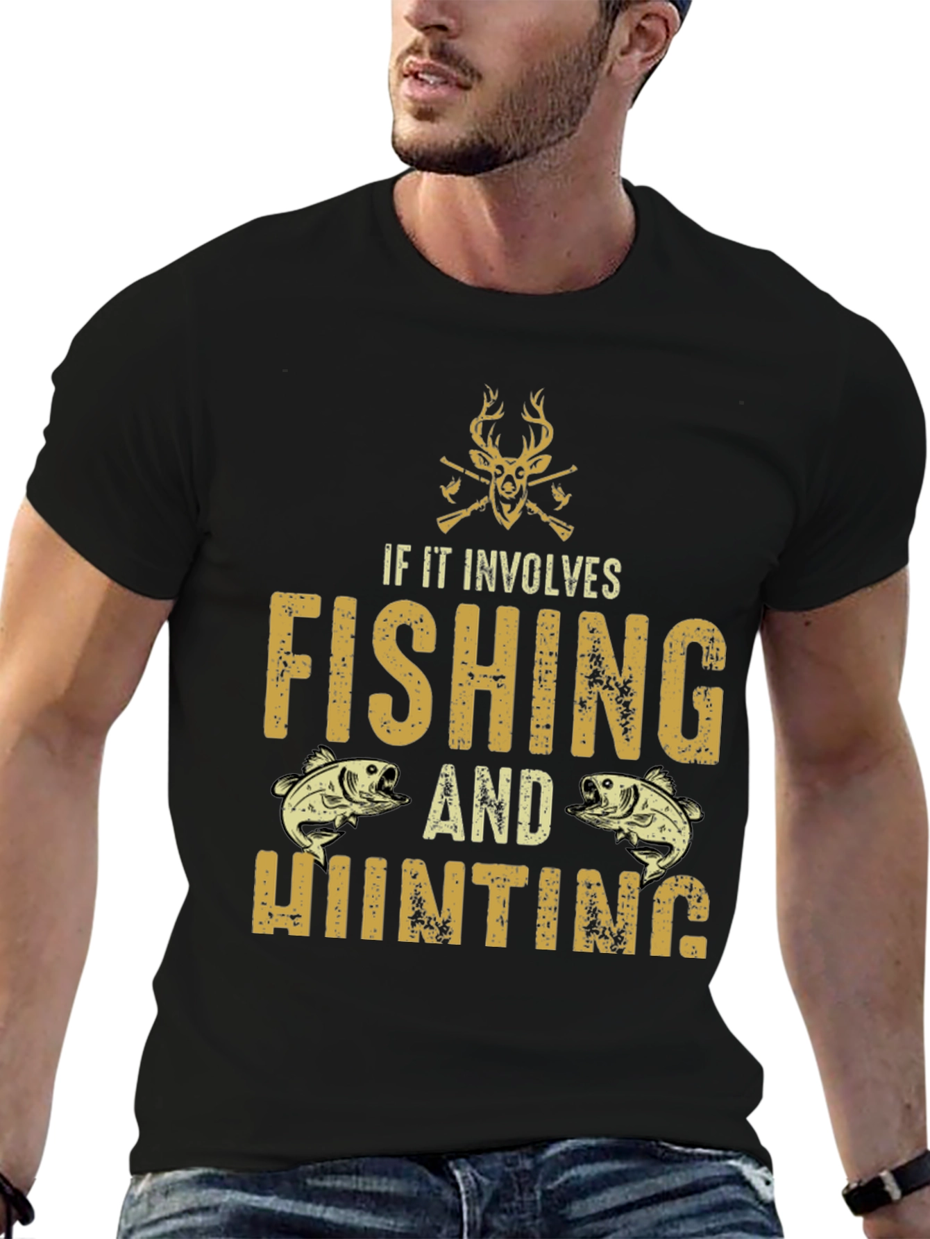 Fishing & Hunting T-Shirt - Outdoor Adventure Tee