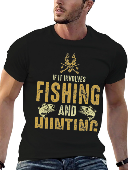 Fishing & Hunting T-Shirt - Outdoor Adventure Tee