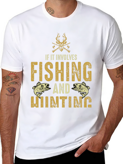Fishing & Hunting T-Shirt - Outdoor Adventure Tee