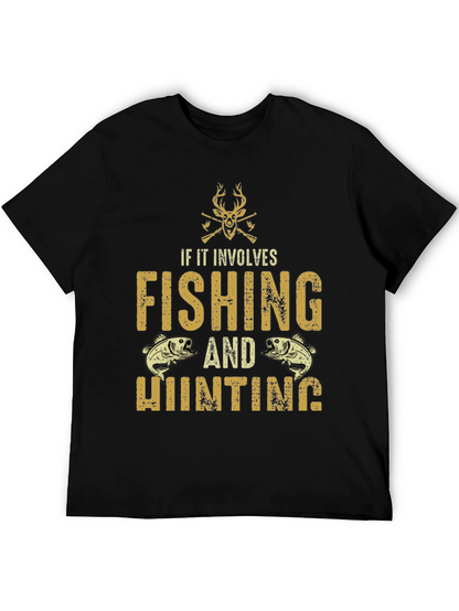 Fishing & Hunting T-Shirt - Outdoor Adventure Tee