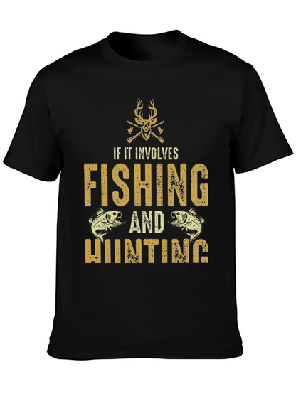 Fishing & Hunting T-Shirt - Outdoor Adventure Tee