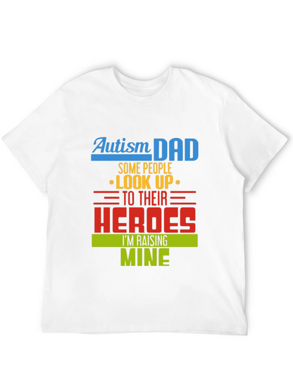Autism Dad Heroes T-Shirt