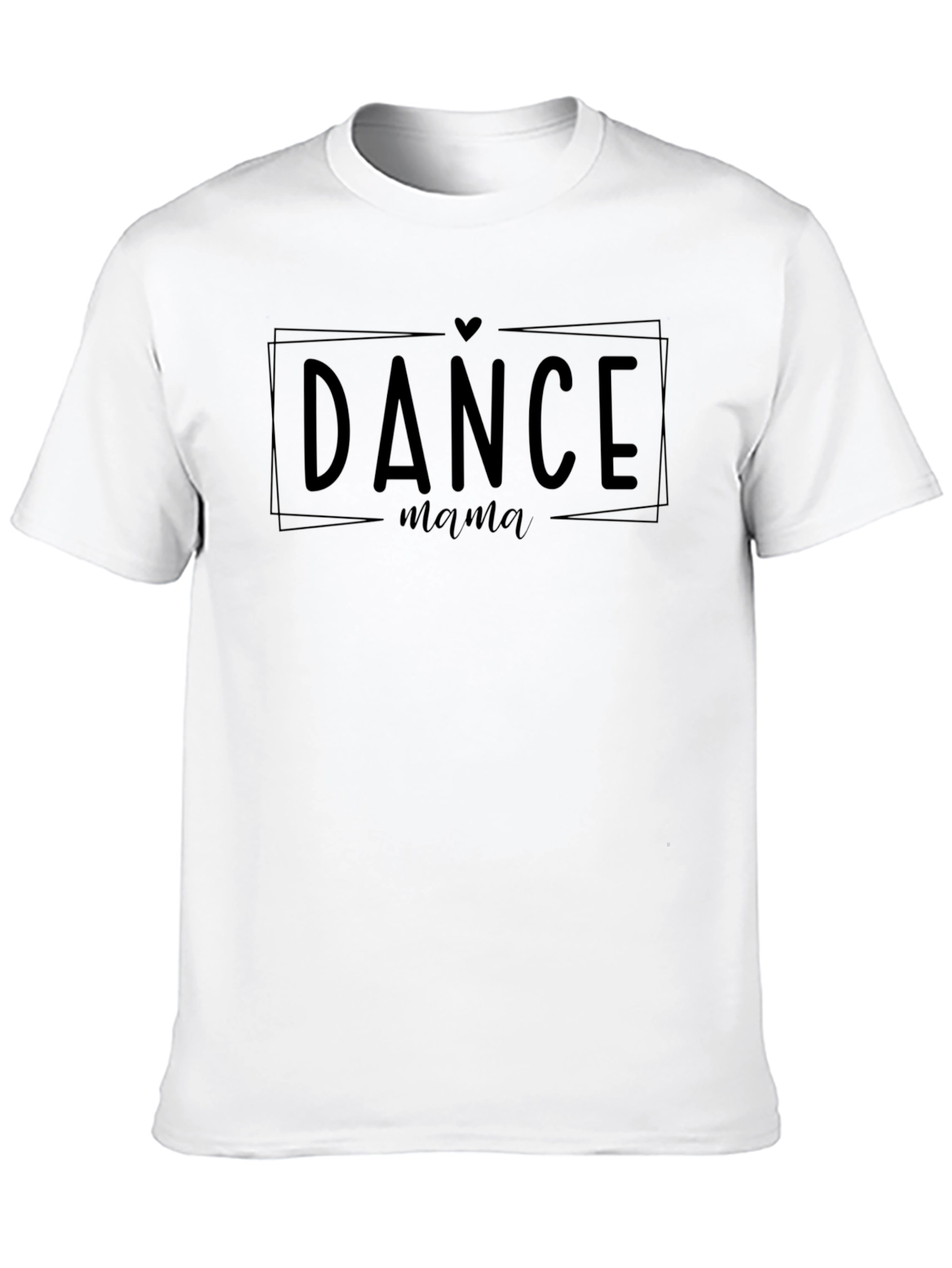 Dance Mama Graphic Tee - Black Cotton T-Shirt