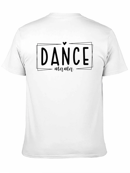 Dance Mama Graphic Tee - Black Cotton T-Shirt
