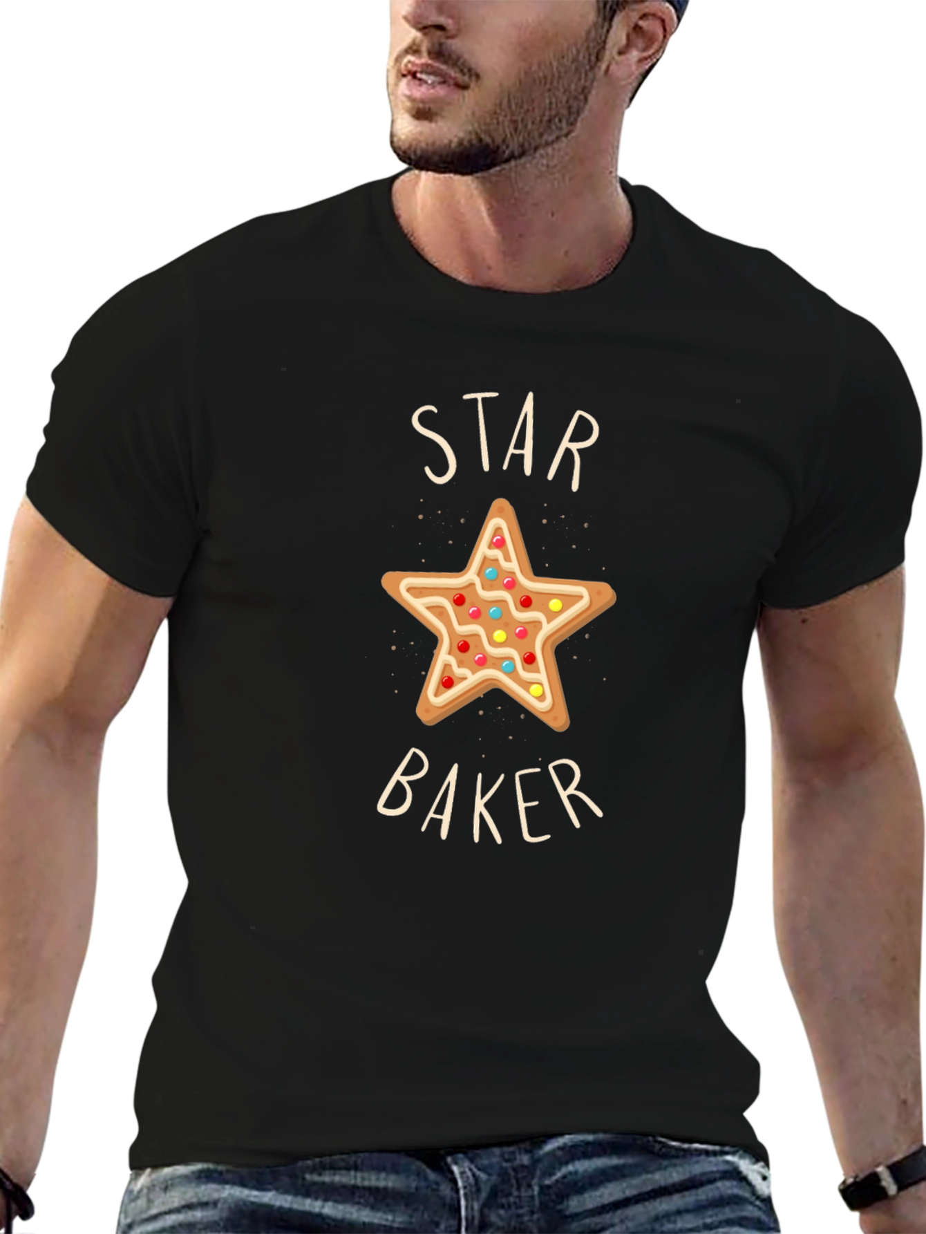 Star Baker T-Shirt - Novelty Baking Tee
