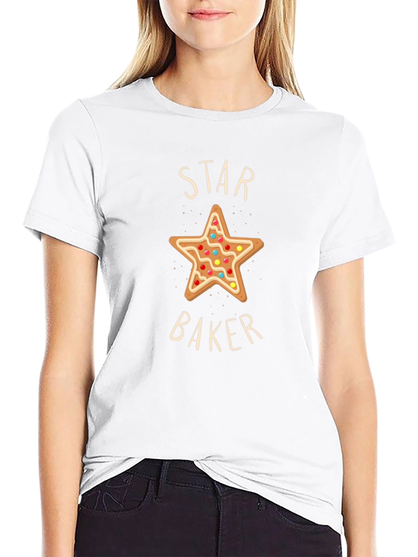 Star Baker T-Shirt - Novelty Baking Tee