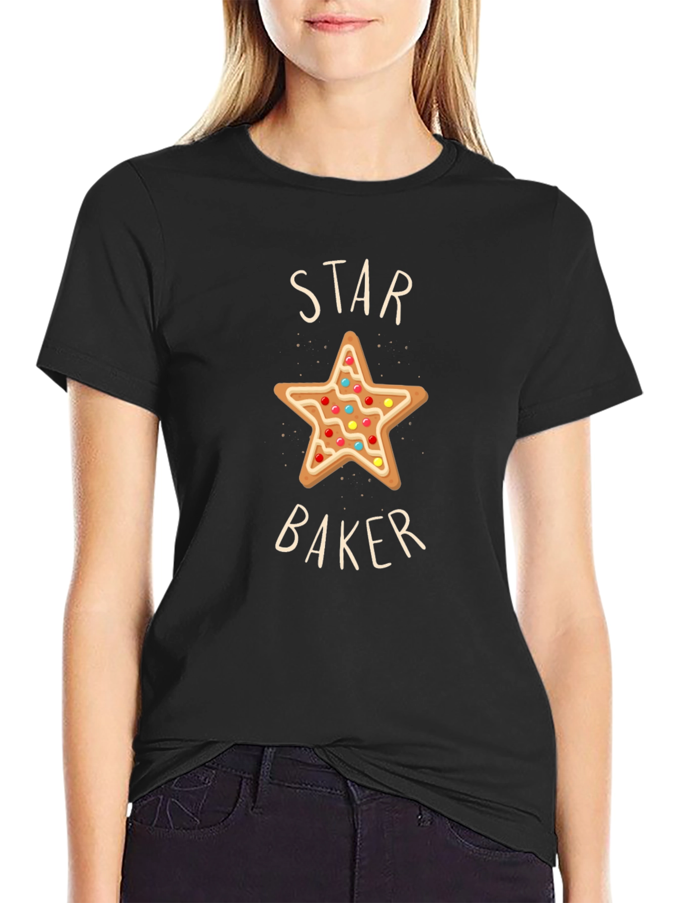 Star Baker T-Shirt - Novelty Baking Tee