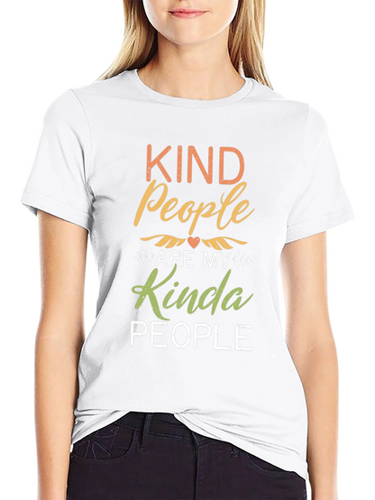 Kind People T-Shirt - Inspirational Graphic Tee