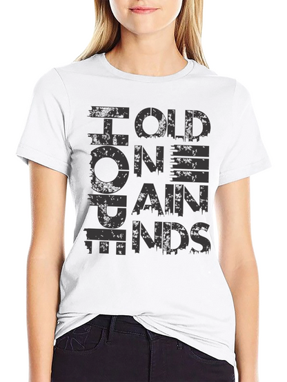 Hold On Pain Ends Graphic T-Shirt