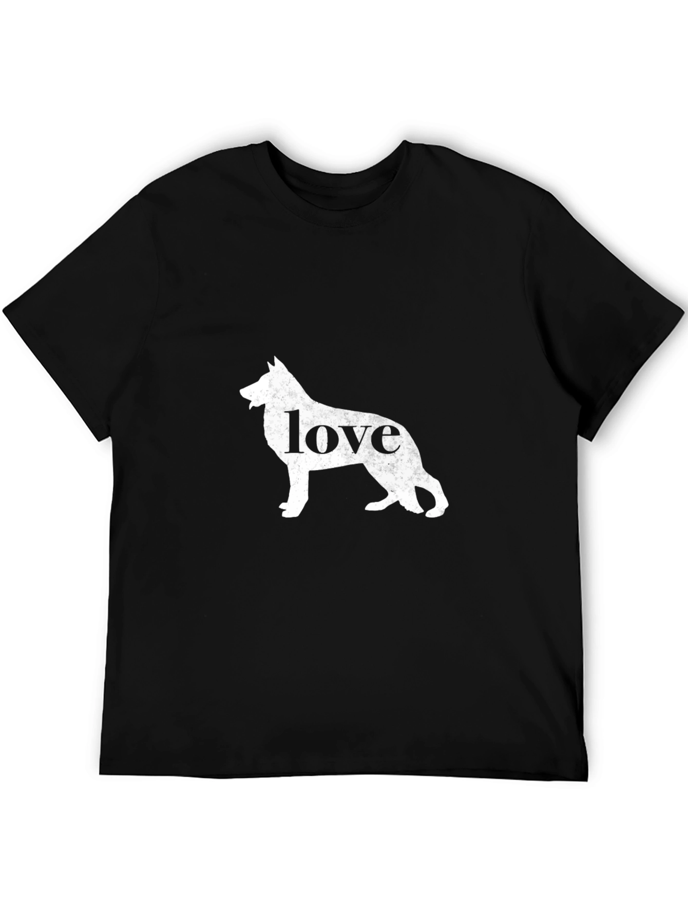 Love Dog Graphic Tee - Black